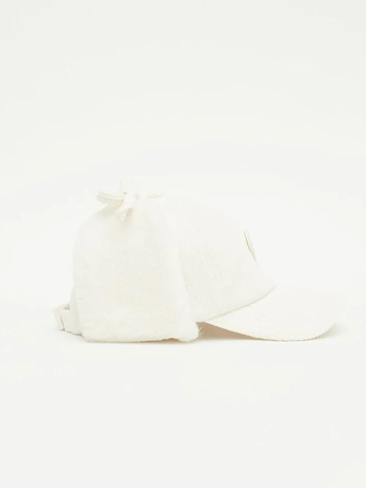 Piv'vee Pigment Corduroy Ball Cap-Sand Beige