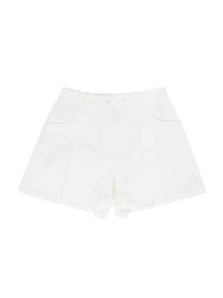 Piv'vee Pleated Culotte Pants - 2 Colors