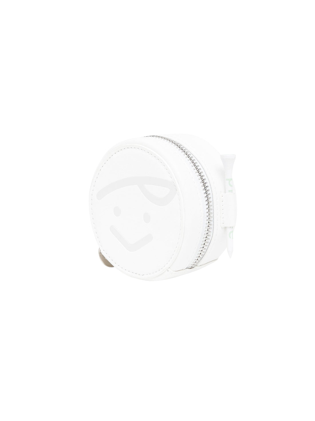 Piv'vee Pouch Bag-White&Sliver