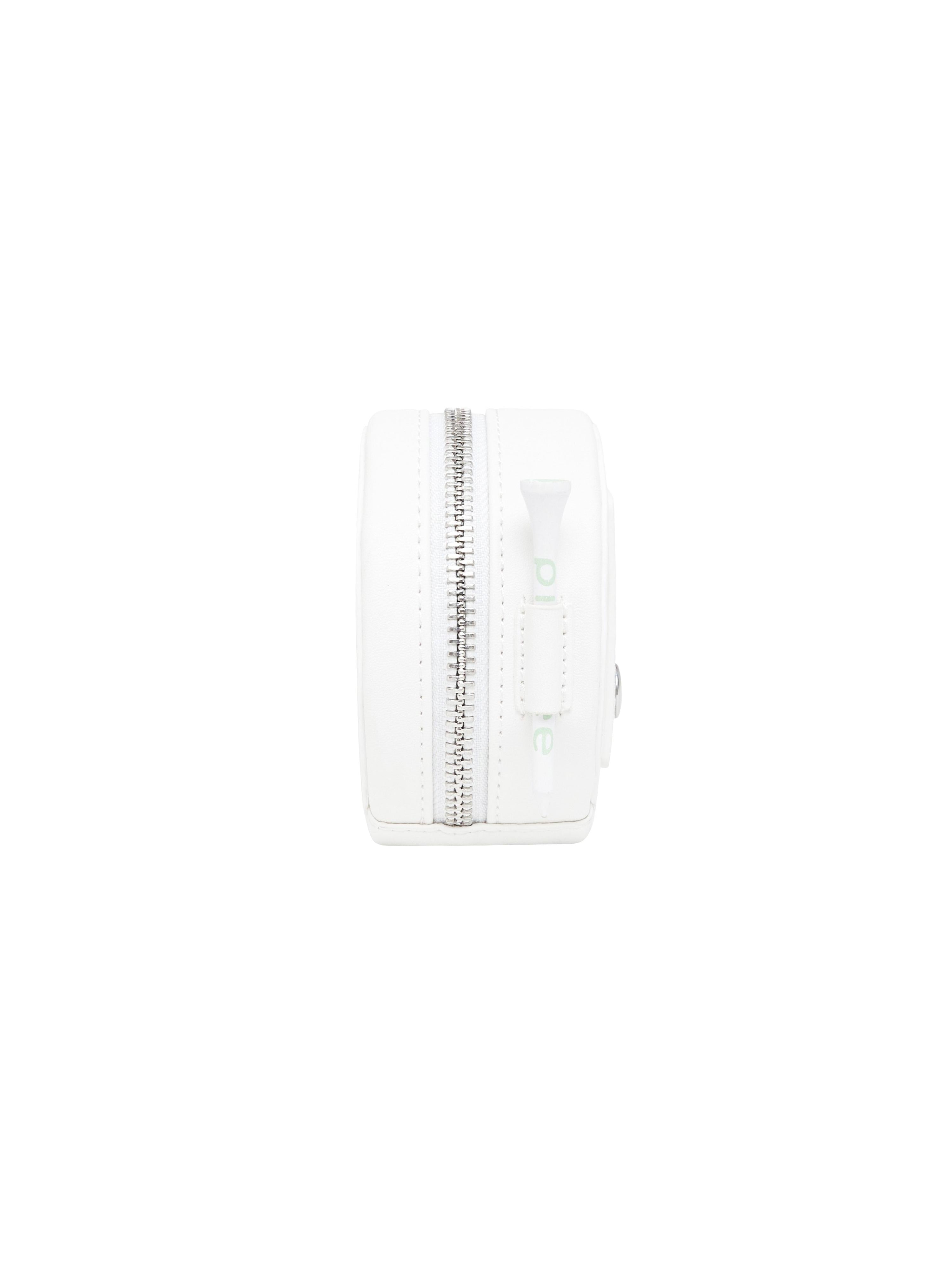 Piv'vee Pouch Bag-White&Sliver