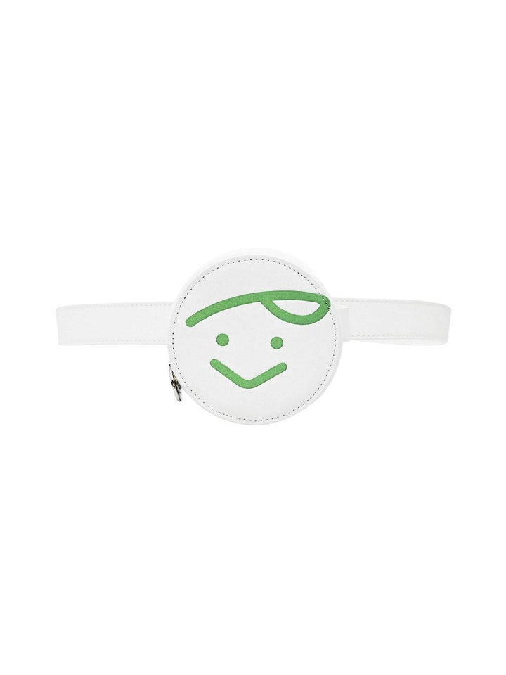 Piv'vee Pouch Bag-Cloud White&Apple green