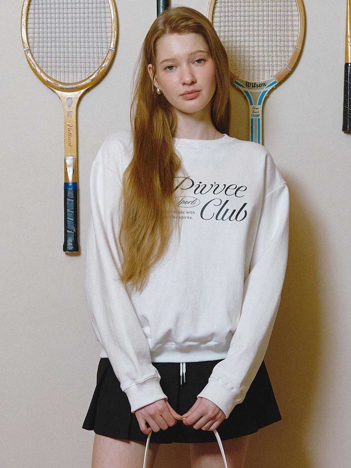 Piv‘vee Preppy String Pleated Skirt-Beige