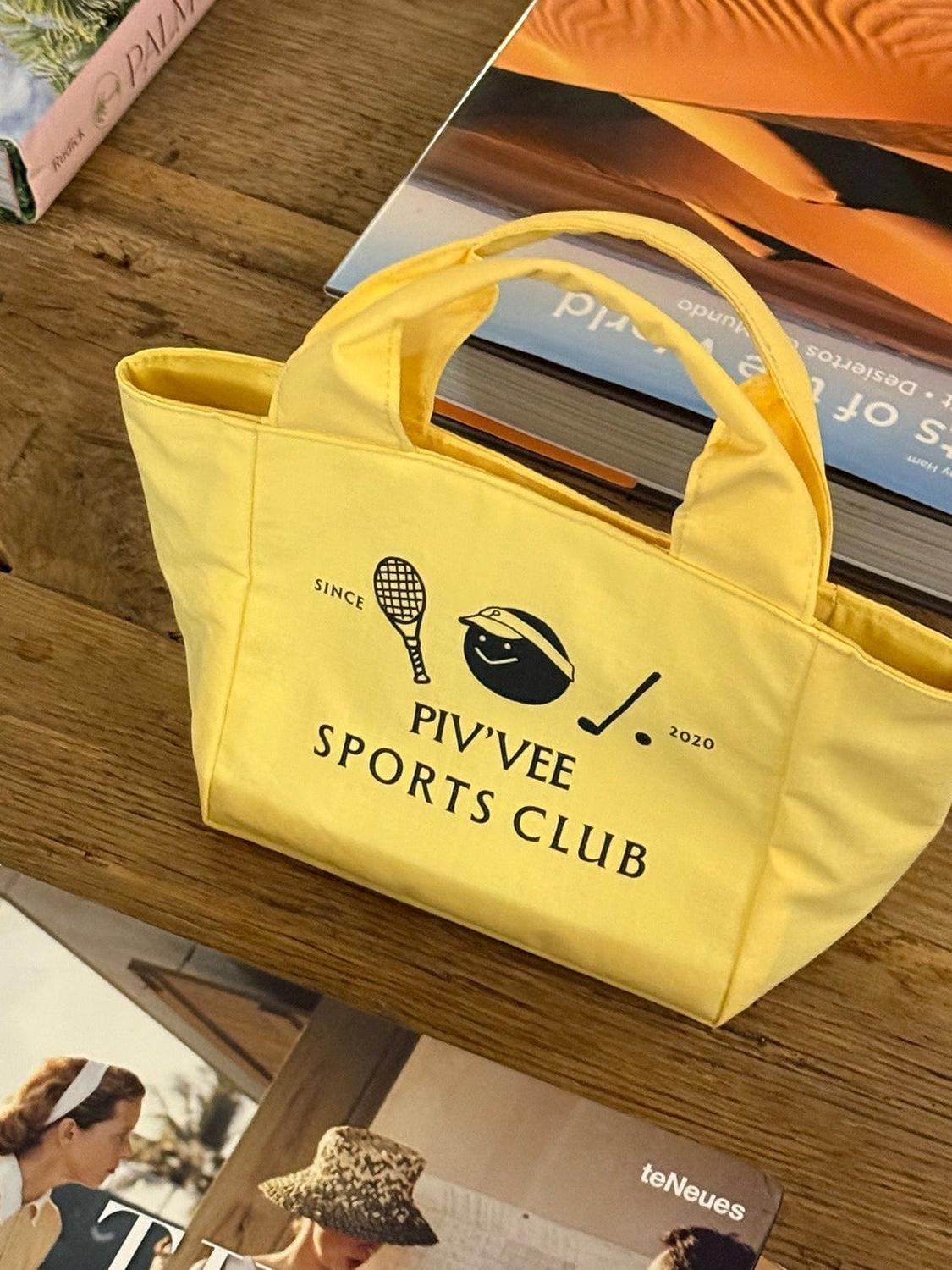 Piv‘vee Sports Mini Tote Bag -Mist Yellow