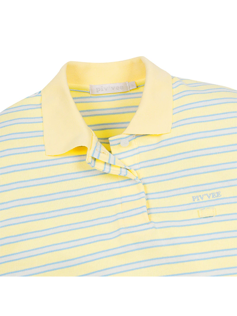 Piv'vee X TCG Stripe Tee Holder PK Shirt