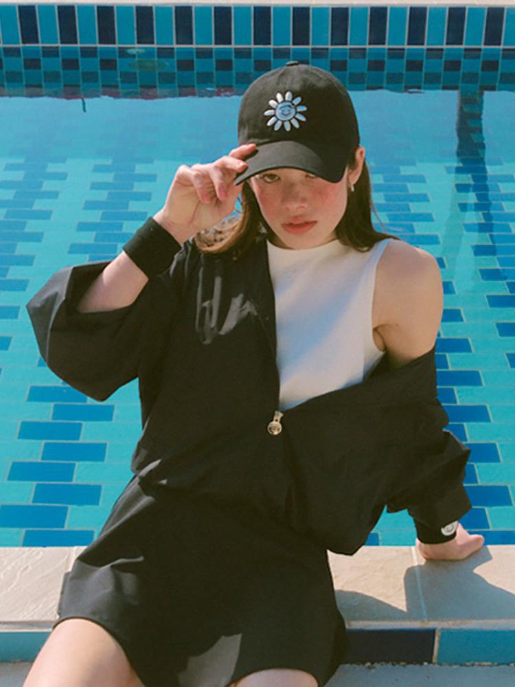 Piv‘vee Waved Edge Skirt-Flamingo Pink