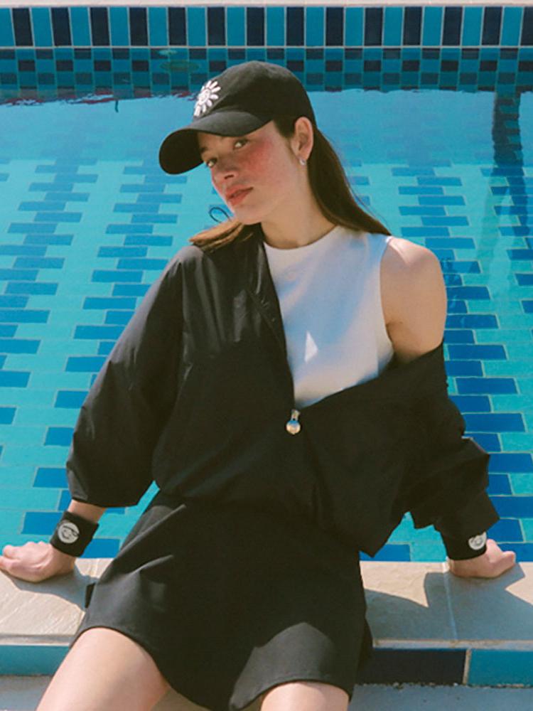 Piv‘vee Waved Edge Skirt-Flamingo Pink