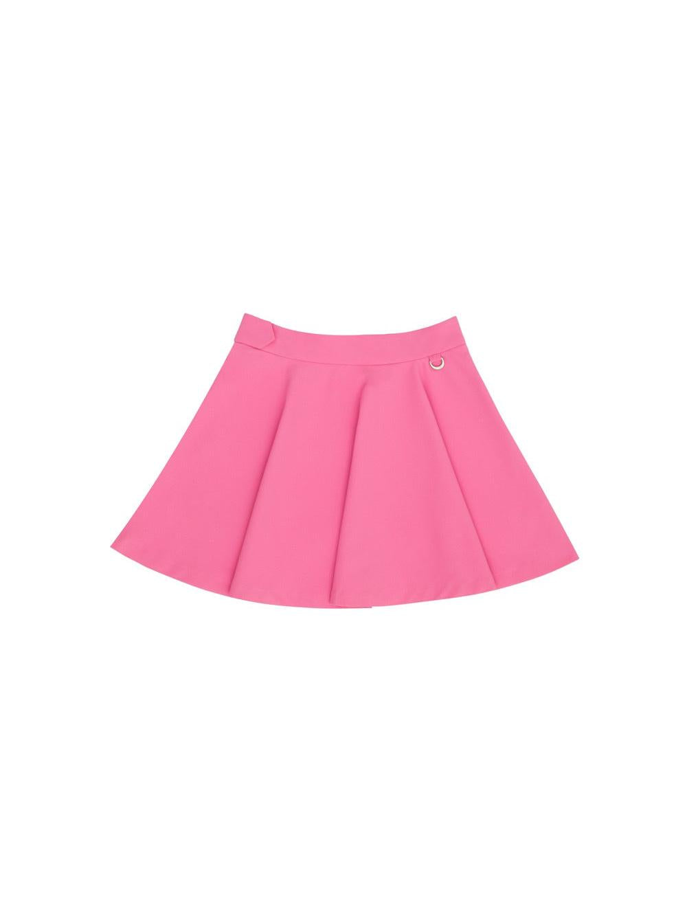 Piv‘vee Waved Edge Skirt-Flamingo Pink