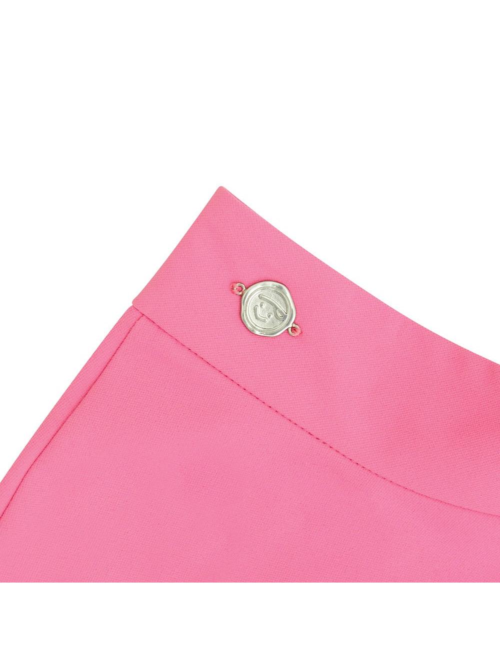 Piv‘vee Waved Edge Skirt-Flamingo Pink