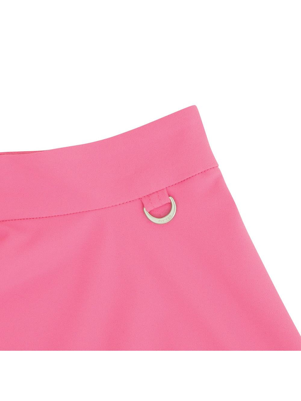 Piv‘vee Waved Edge Skirt-Flamingo Pink