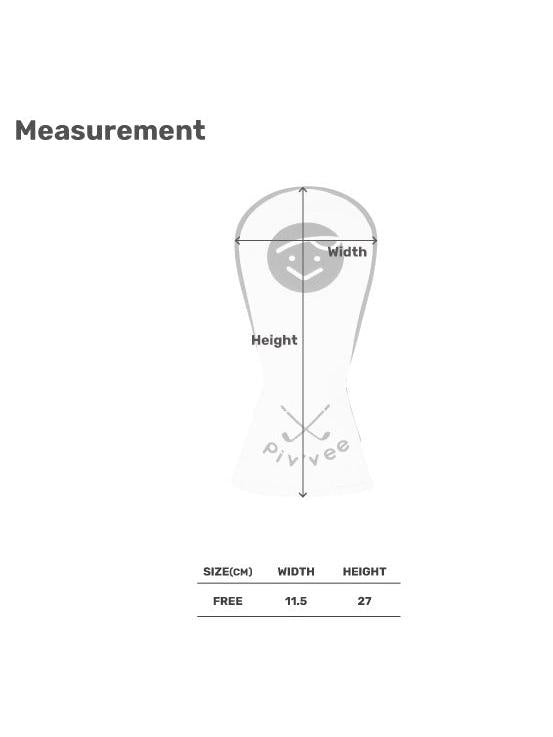 Piv‘vee Wood Headcover - Ocean Navy