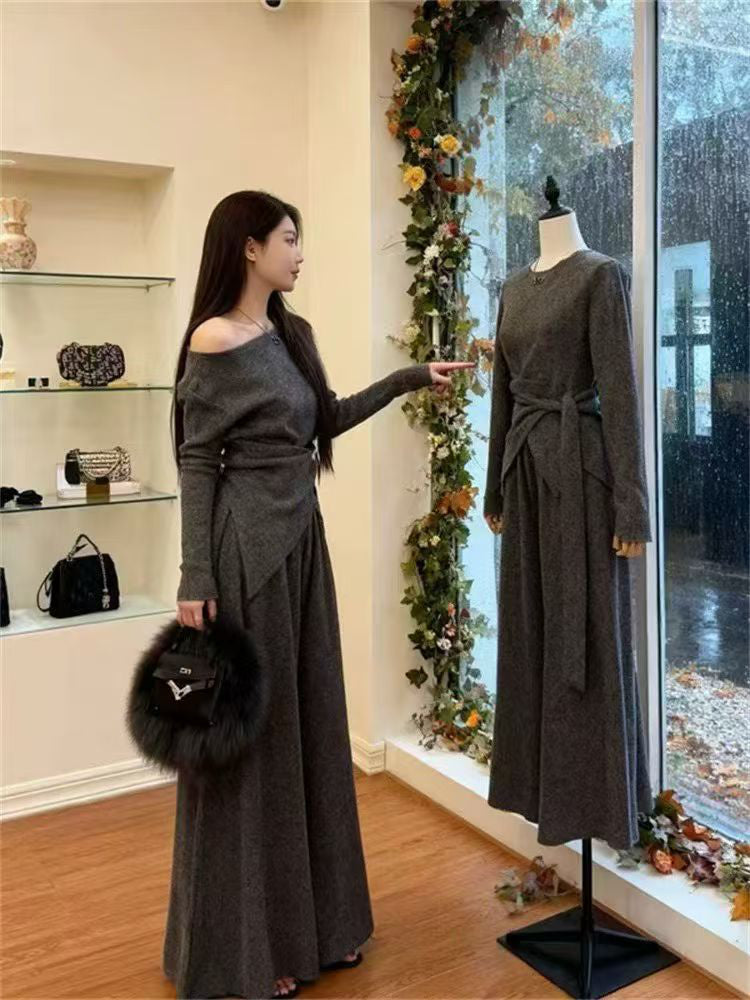 SCENARIO The Knot-Front Set 2 Pieces-Two Colors