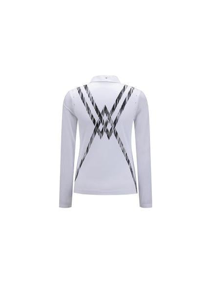 ANEW Golf Women's SP Signature Logo Hybrid Long T-Shirt - The Golf Season | One Stop for Your Golf Shopping!