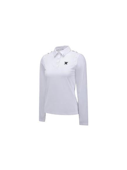 ANEW Golf Women's SP Signature Logo Hybrid Long T-Shirt - The Golf Season | One Stop for Your Golf Shopping!