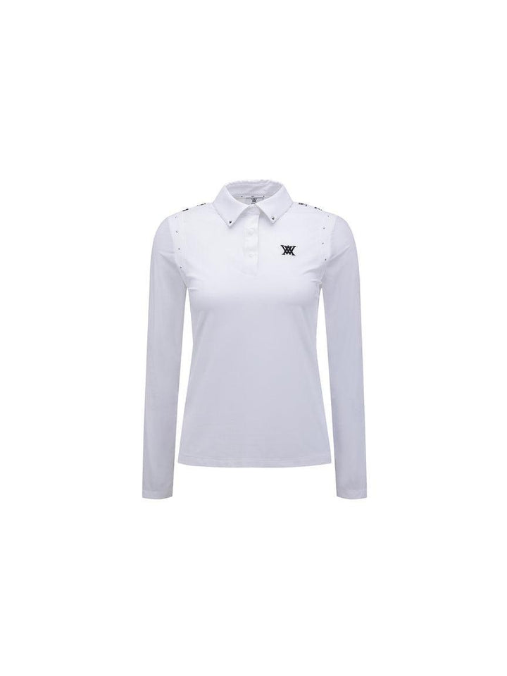 ANEW Golf Women's SP Signature Logo Hybrid Long T-Shirt - The Golf Season | One Stop for Your Golf Shopping!