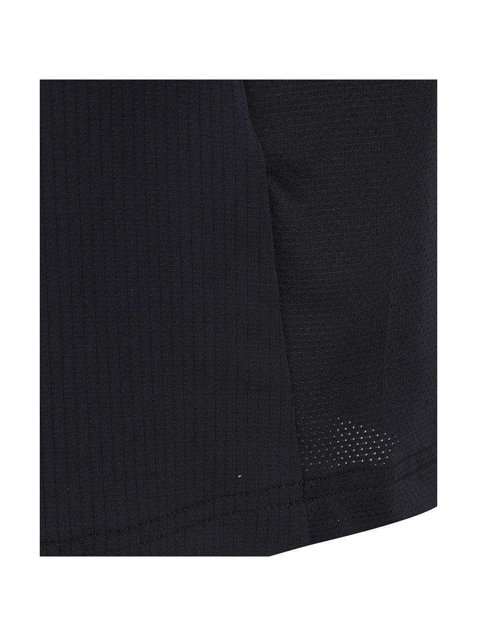 ANEW Men's SM Knit Collar Short T-Shirt - Black