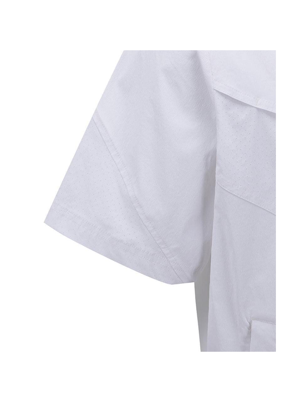ANEW Men's SM Short Sleeve Anorak Jacket - White