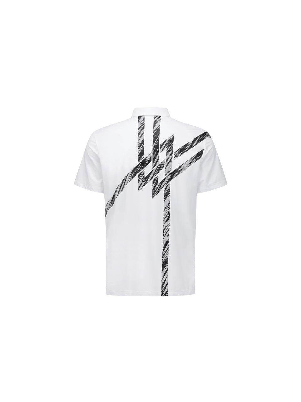 ANEW Men's SM Signature Logo Short T-Shirt - White