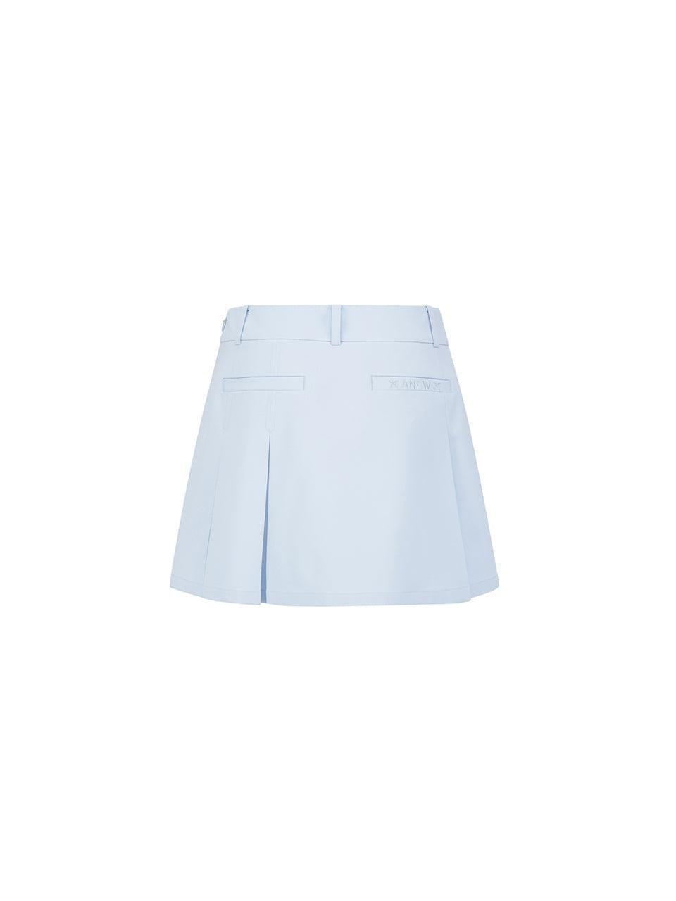 ANEW Women's SM Back Pleated Skirt - Light Blue