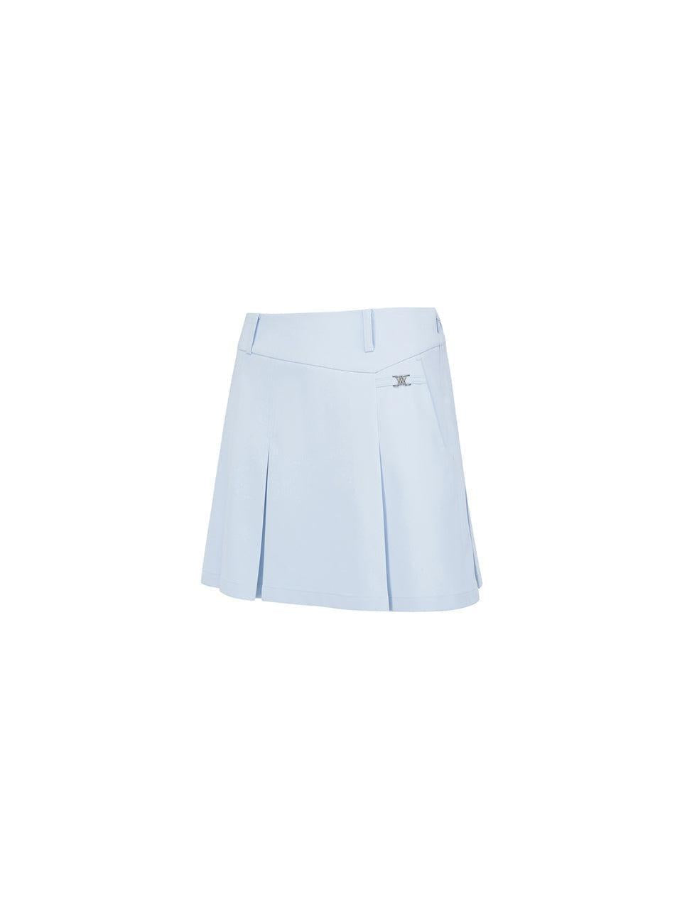 ANEW Women's SM Back Pleated Skirt - Light Blue