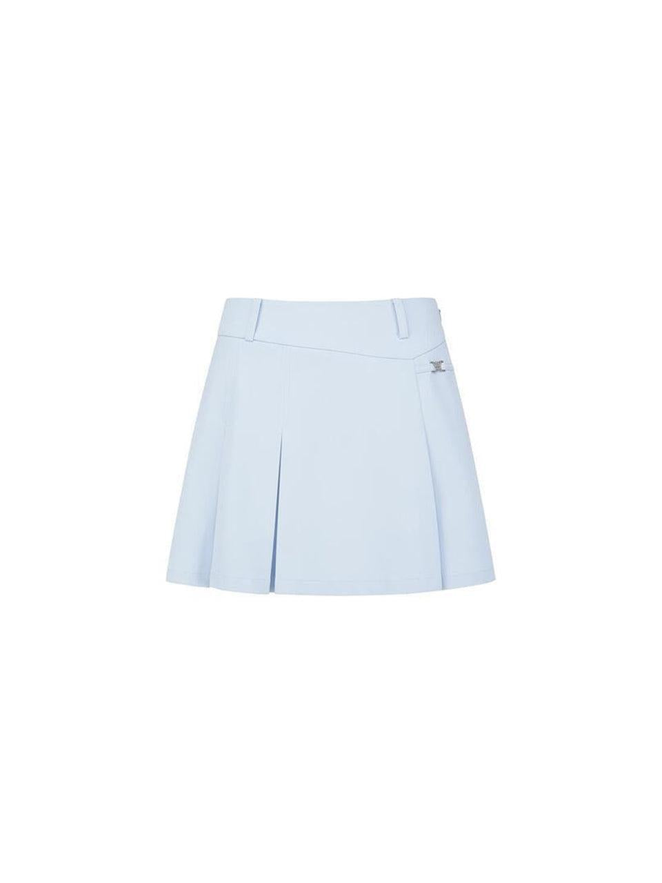 ANEW Women's SM Back Pleated Skirt - Light Blue