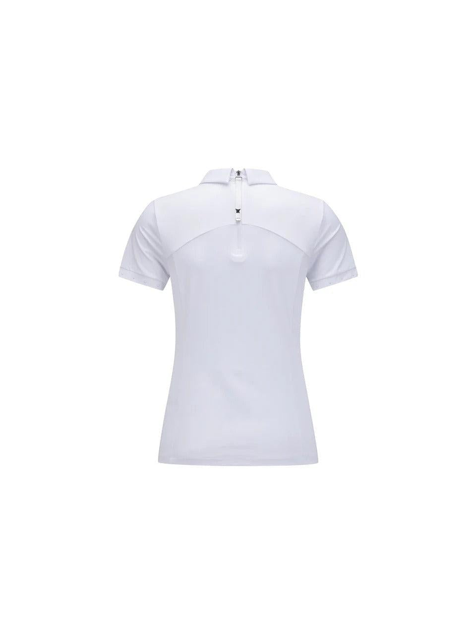 Anew-ANEW Women's SM Hybrid Short T-Shirt - White-White-S-The Golf Season Shop | One Stop for Your Golf Shopping!
