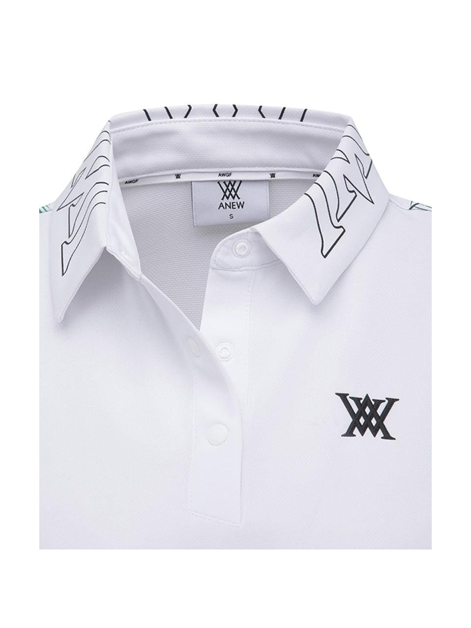 ANEW Women's SM New's Signature Logo Short T-Shirt - White