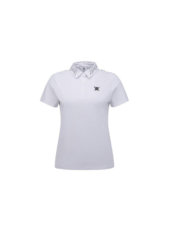 ANEW Women's SM New's Signature Logo Short T-Shirt - White