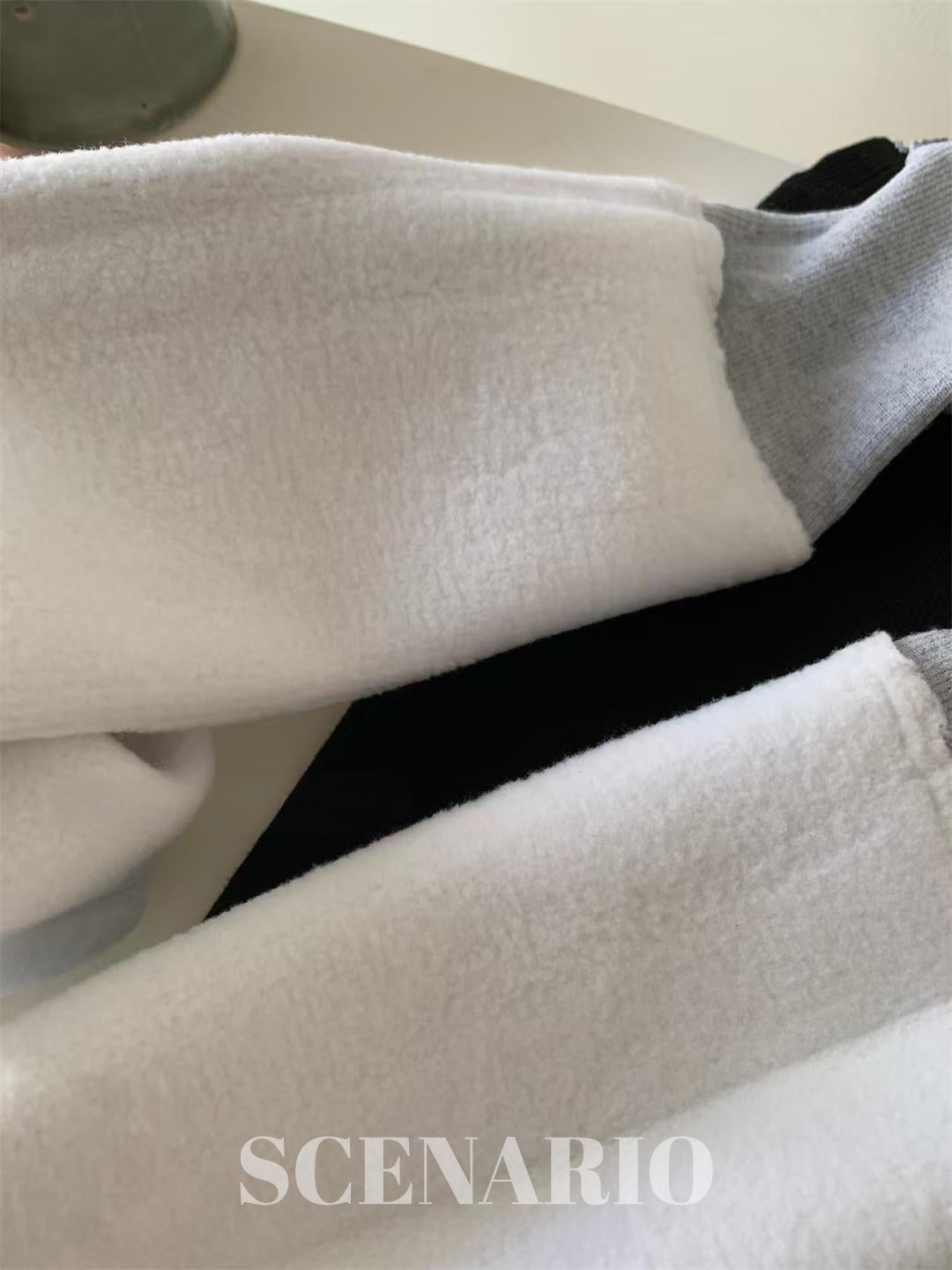 SCENARIO Fleece-Lined Stretch Compression Tights-3 Colors