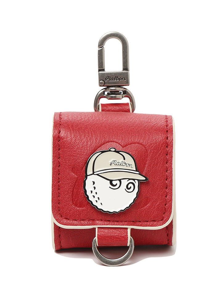 Malbon BALL MARKET ONE BALL CASE-Red