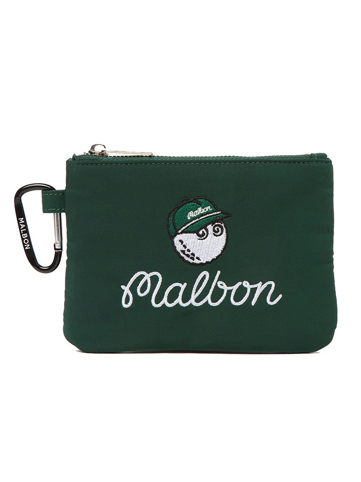Malbon CARABINER POUCH BAG-Green