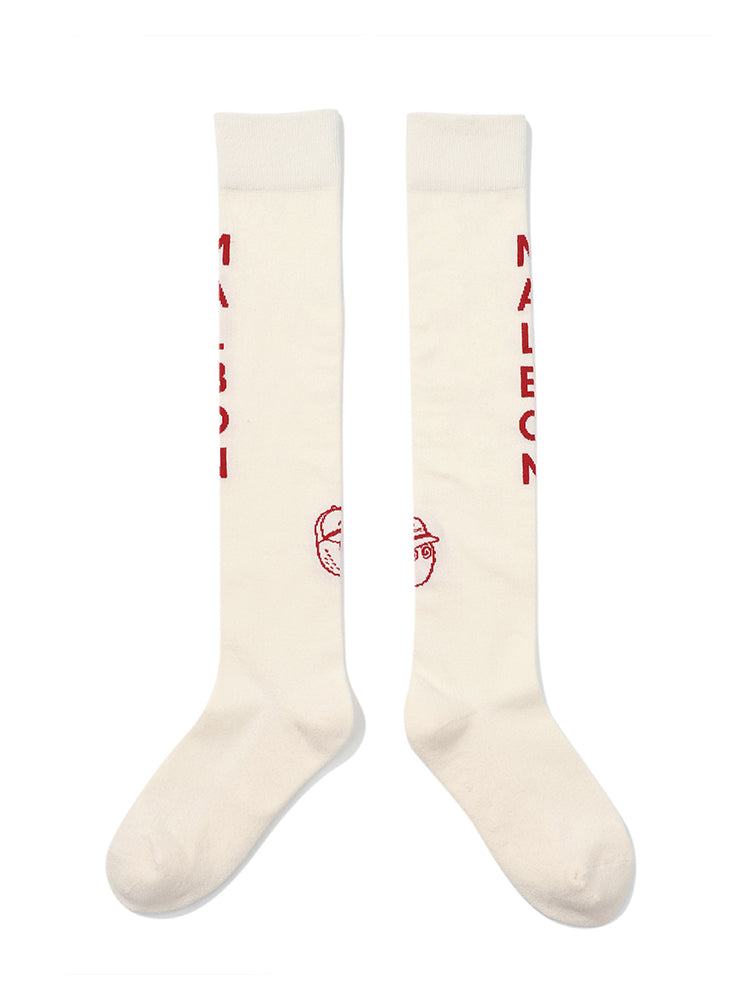 Malbon COLOR LOGO SOCKS-2 Colors