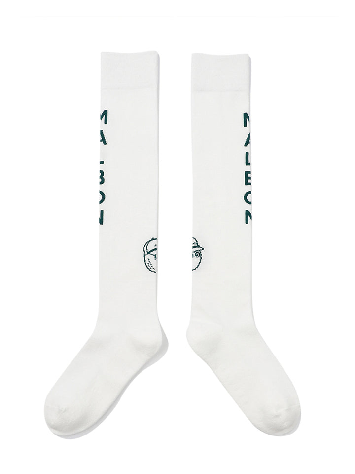 Malbon COLOR LOGO SOCKS-2 Colors