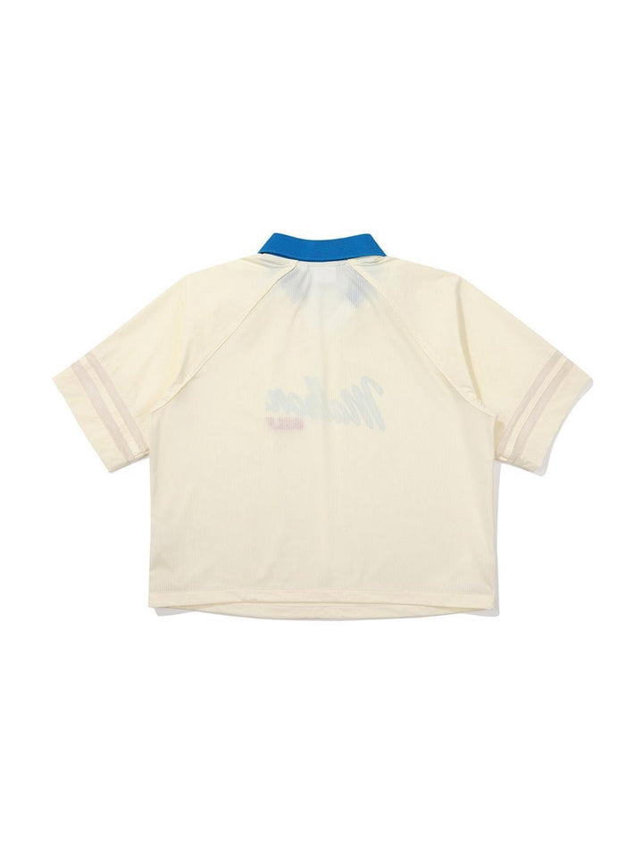 Malbon LOGO POINT SHORT PISTE-Cream
