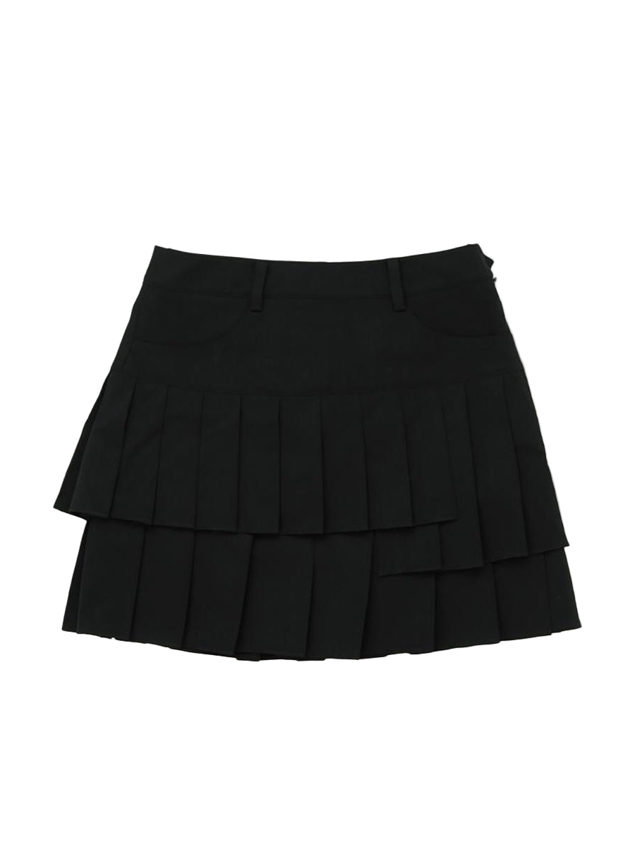 Piv'vee 3 Unbalanced Skirt-Black