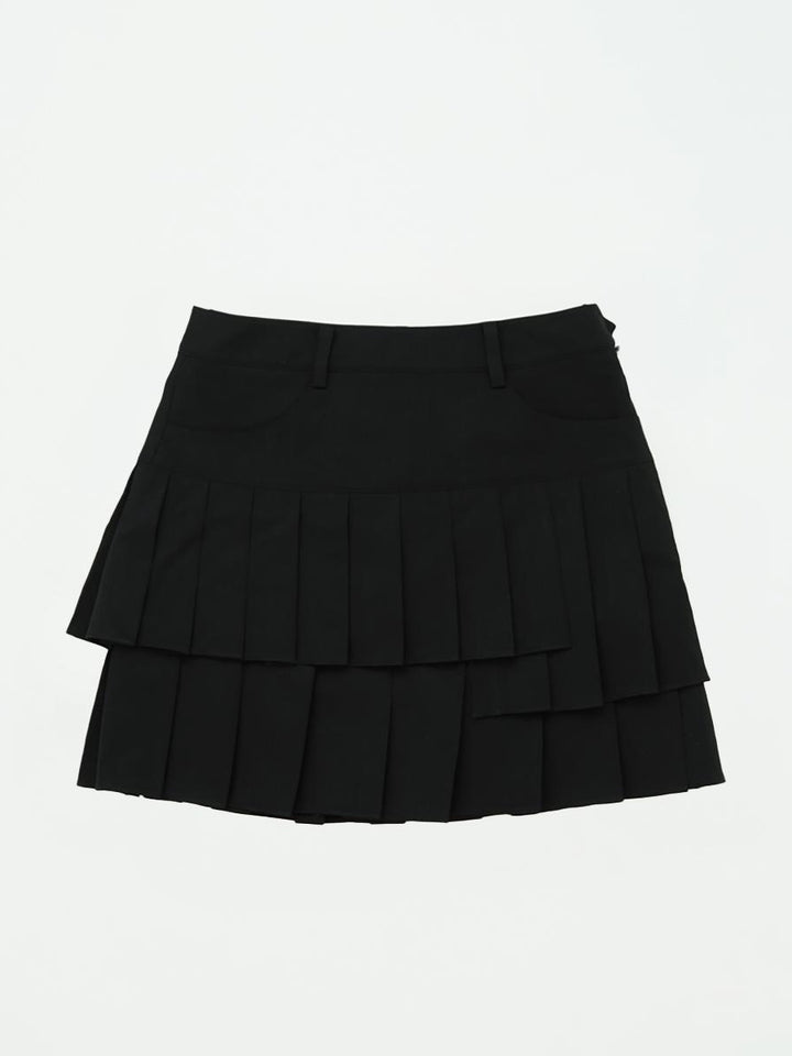 Piv'vee 3 Unbalanced Skirt-Black