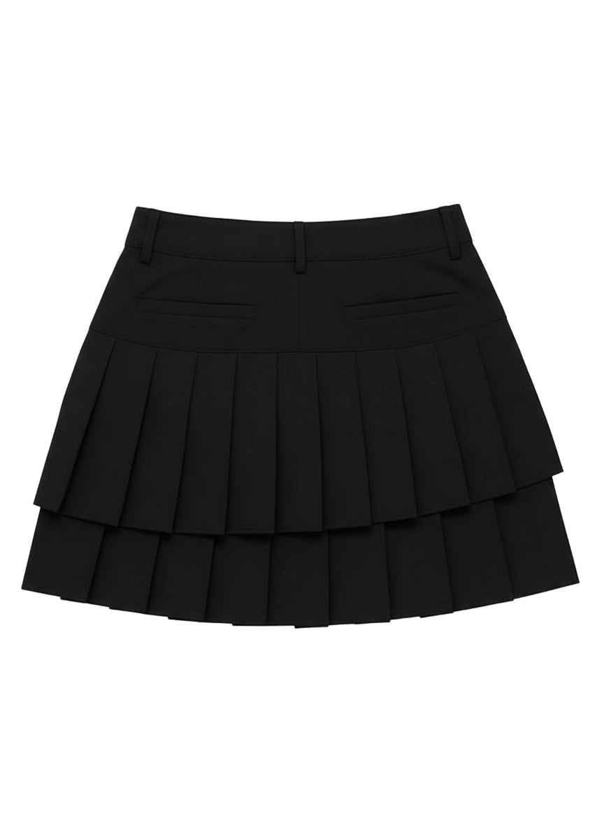 Piv'vee 3 Unbalanced Skirt-Black