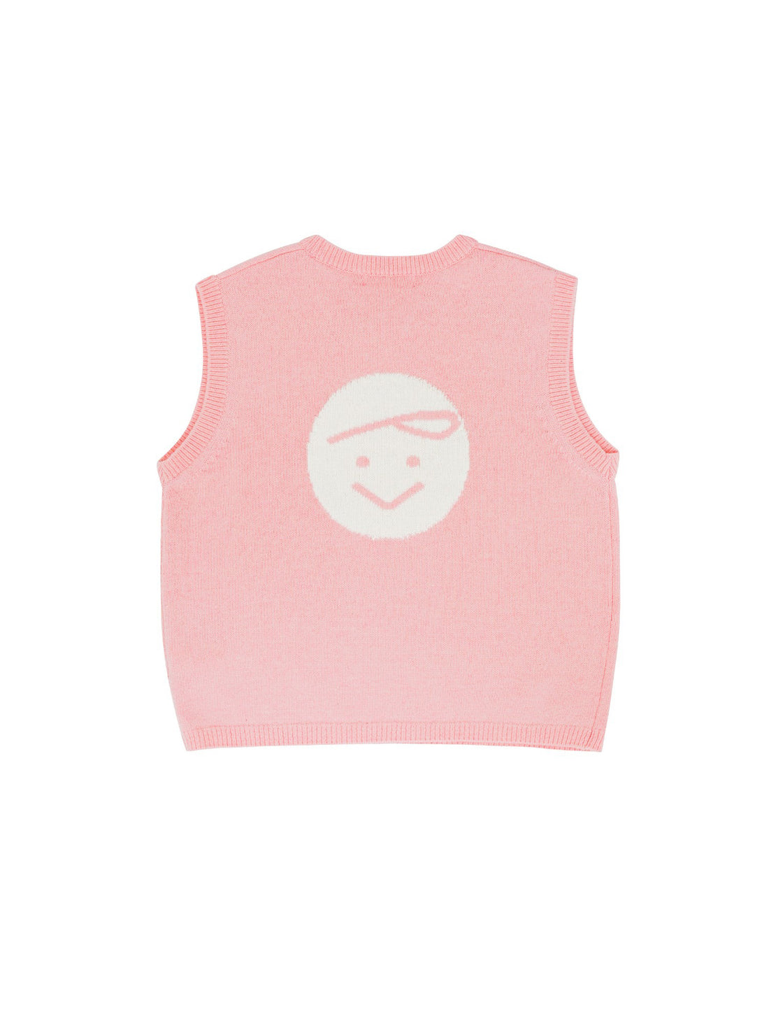 Piv'vee Giant Round Vest-Bubble Pink