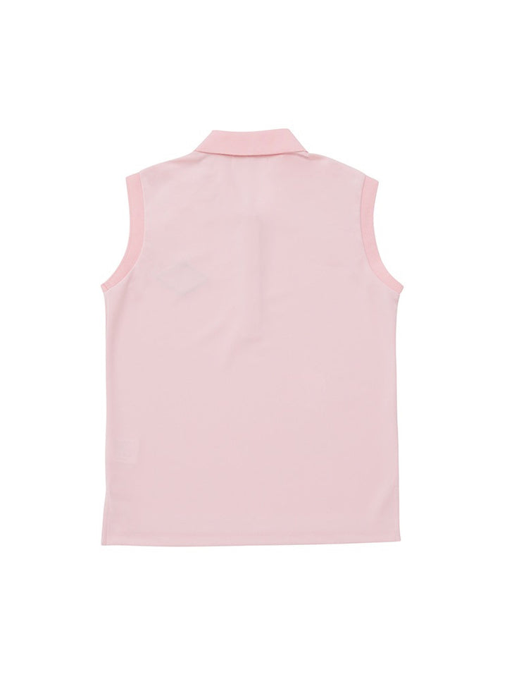 Piv'vee Golden Eagle Sleeveless Top-Bubble Pink