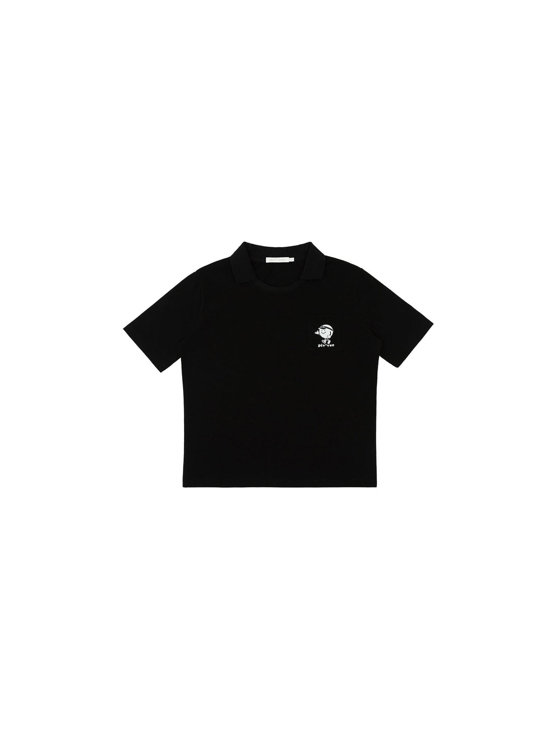 Piv'vee Caddi'vee Tee Holder Collar T-shirt - The Golf Season | One Stop for Your Golf Shopping!