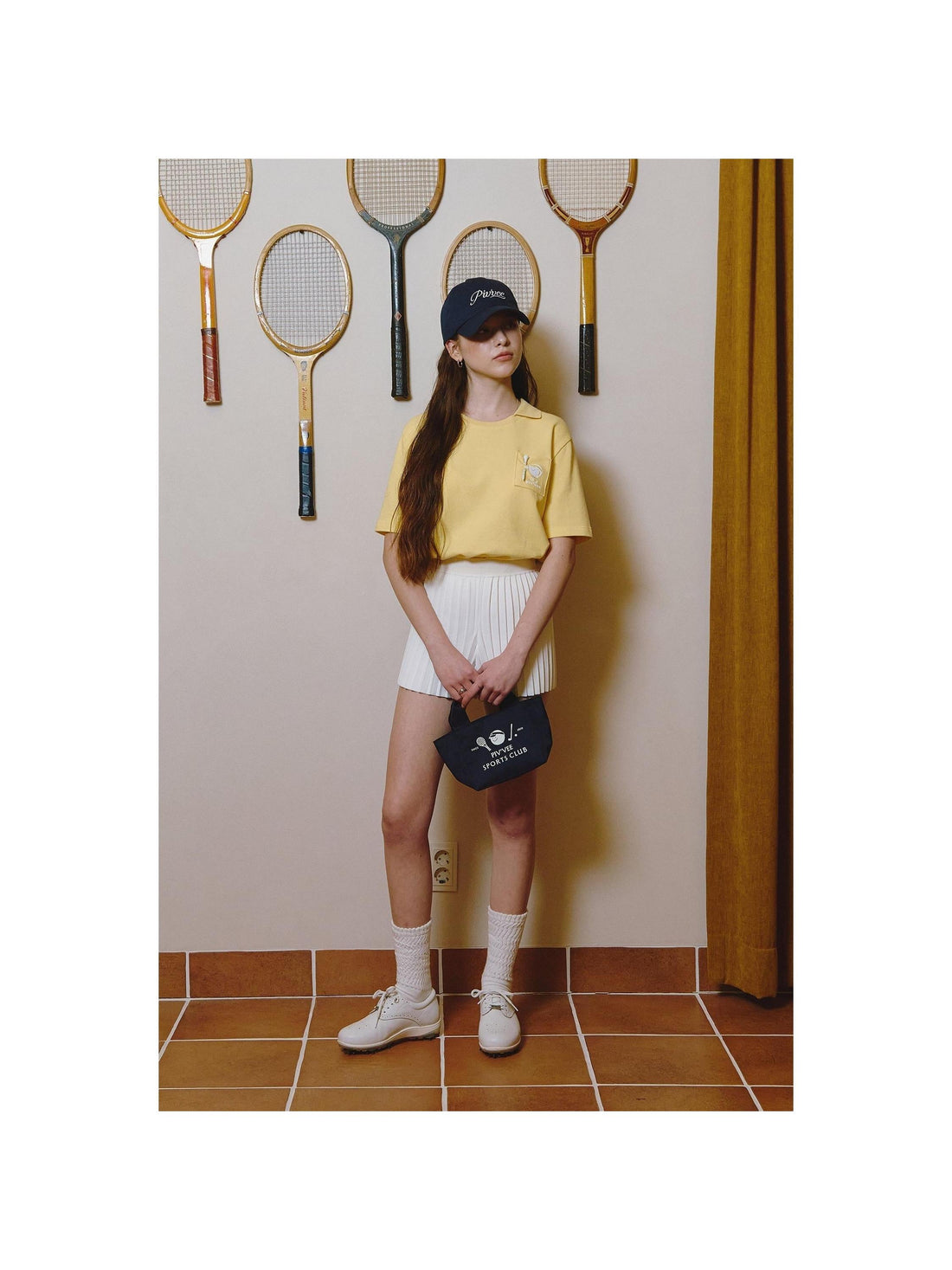 Piv'vee Caddi'vee Tee Holder Collar T-shirt - The Golf Season | One Stop for Your Golf Shopping!