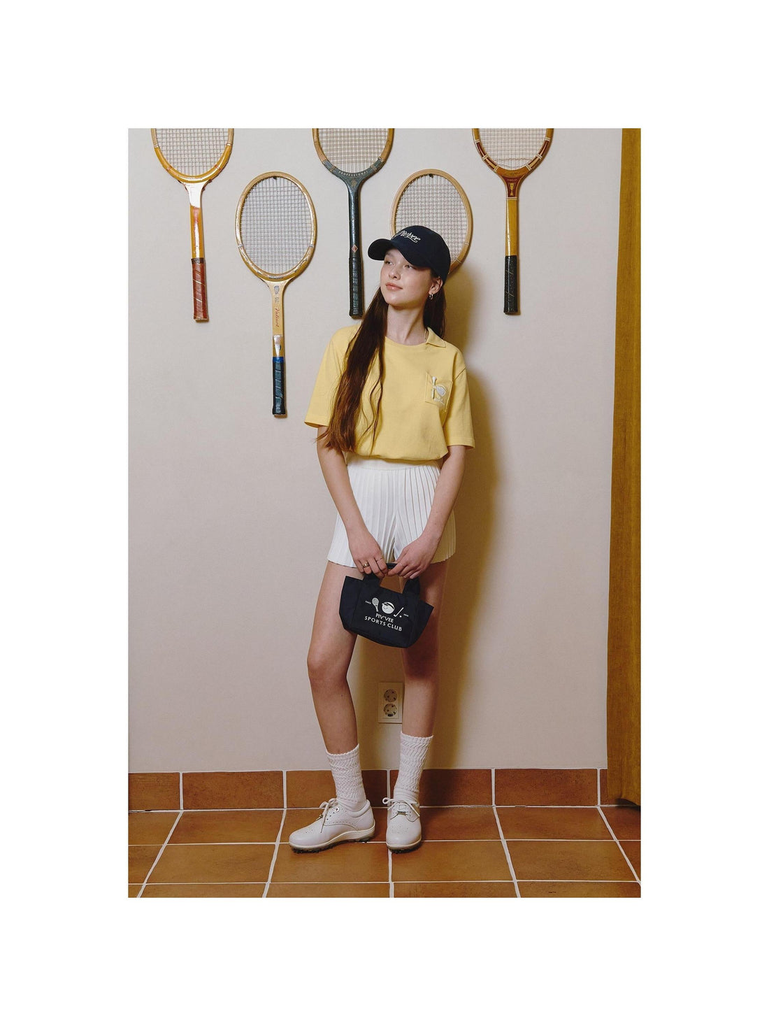 Piv'vee Caddi'vee Tee Holder Collar T-shirt - The Golf Season | One Stop for Your Golf Shopping!