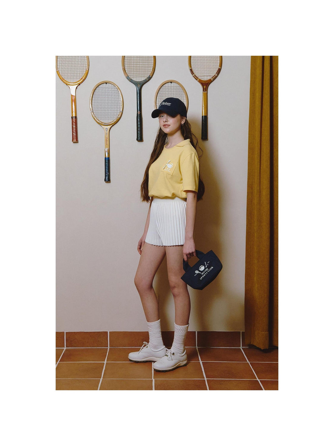 Piv'vee Caddi'vee Tee Holder Collar T-shirt - The Golf Season | One Stop for Your Golf Shopping!