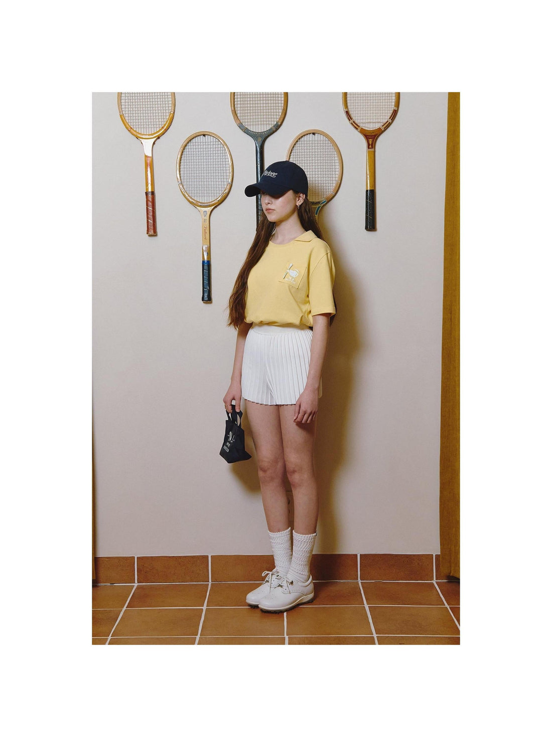 Piv'vee Caddi'vee Tee Holder Collar T-shirt - The Golf Season | One Stop for Your Golf Shopping!