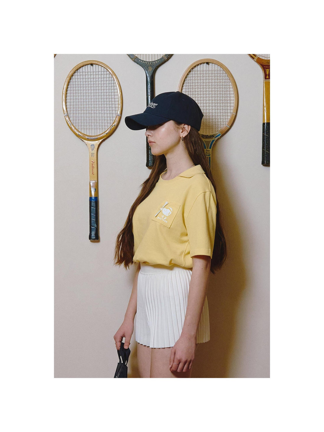 Piv'vee Caddi'vee Tee Holder Collar T-shirt - The Golf Season | One Stop for Your Golf Shopping!