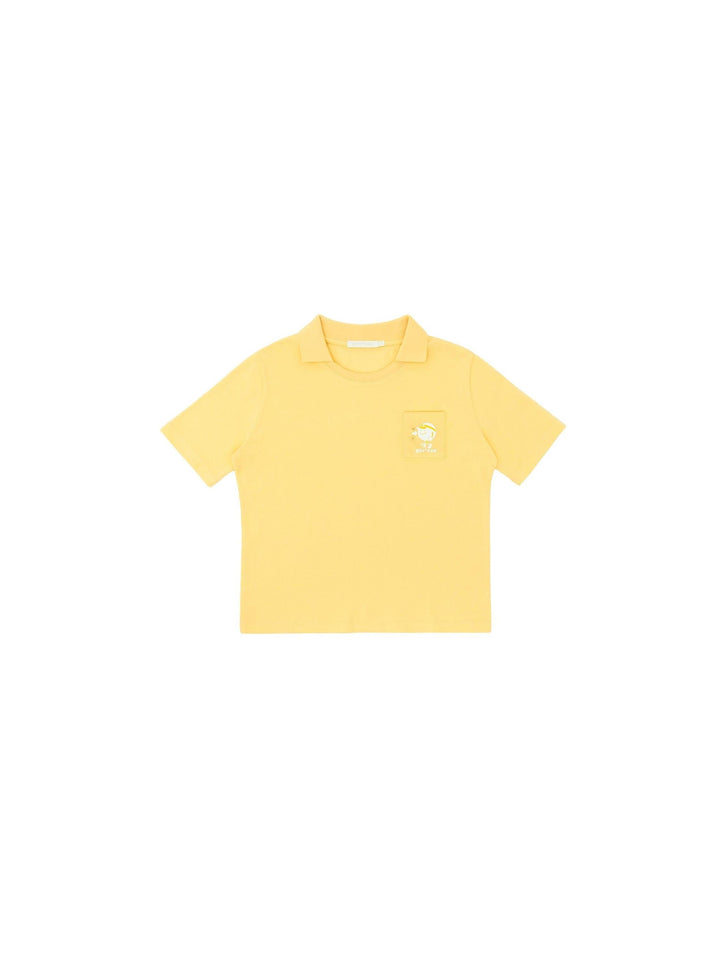 Piv'vee Caddi'vee Tee Holder Collar T-shirt - The Golf Season | One Stop for Your Golf Shopping!