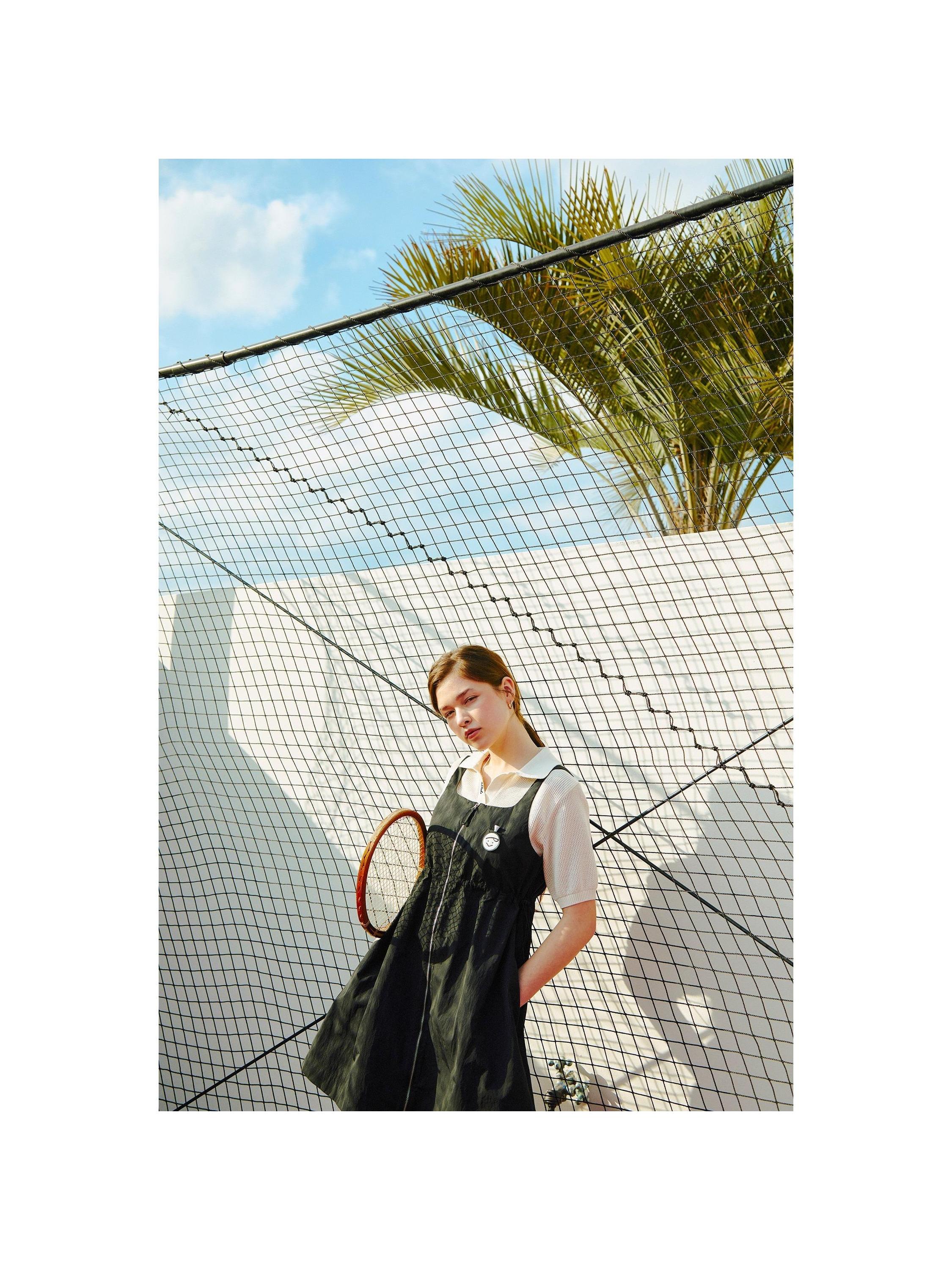 Piv'vee Club Open Collar Knit Top - The Golf Season | One Stop for Your Golf Shopping!