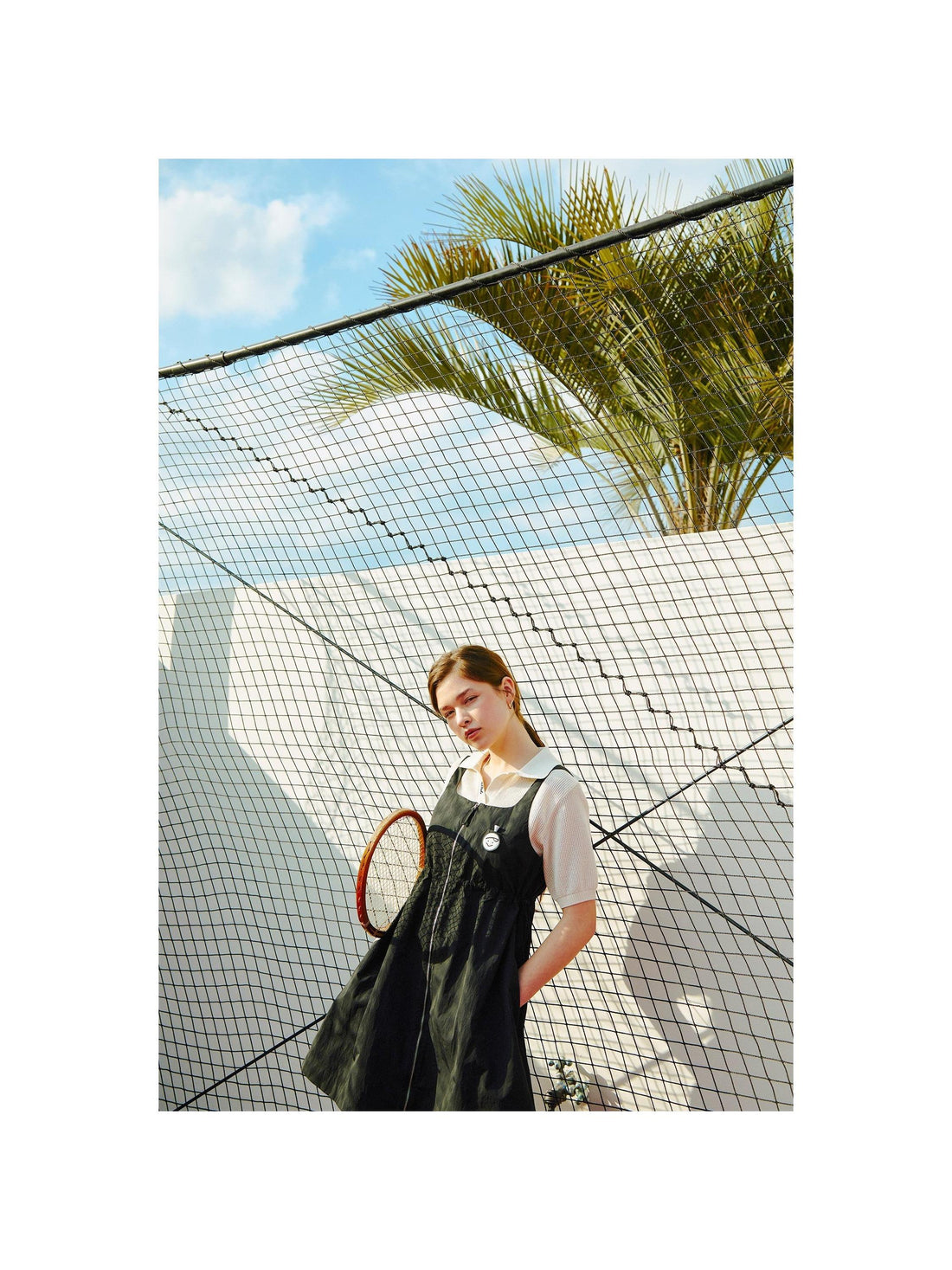 Piv'vee Club Open Collar Knit Top - The Golf Season | One Stop for Your Golf Shopping!