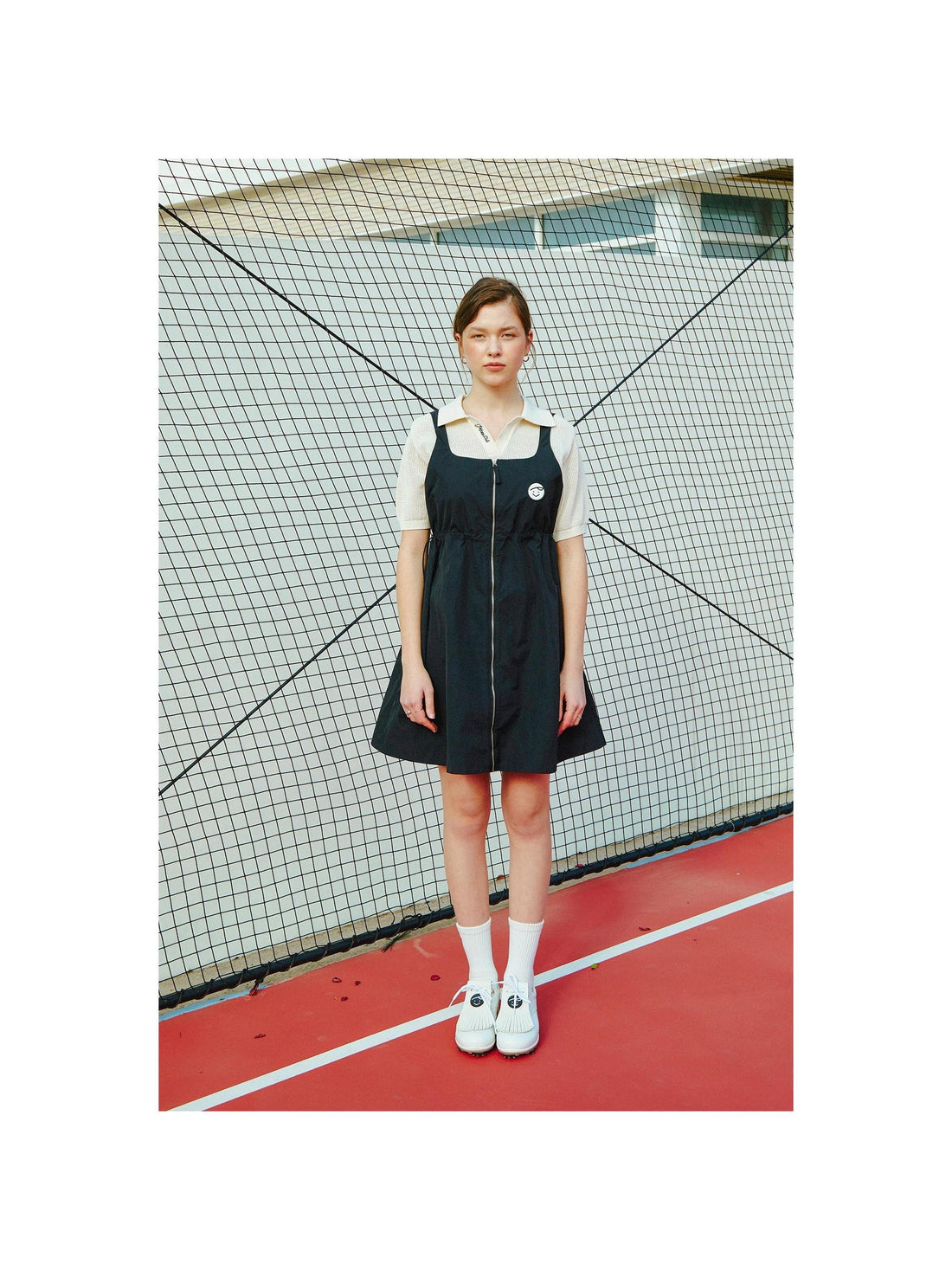 Piv'vee Club Open Collar Knit Top - The Golf Season | One Stop for Your Golf Shopping!