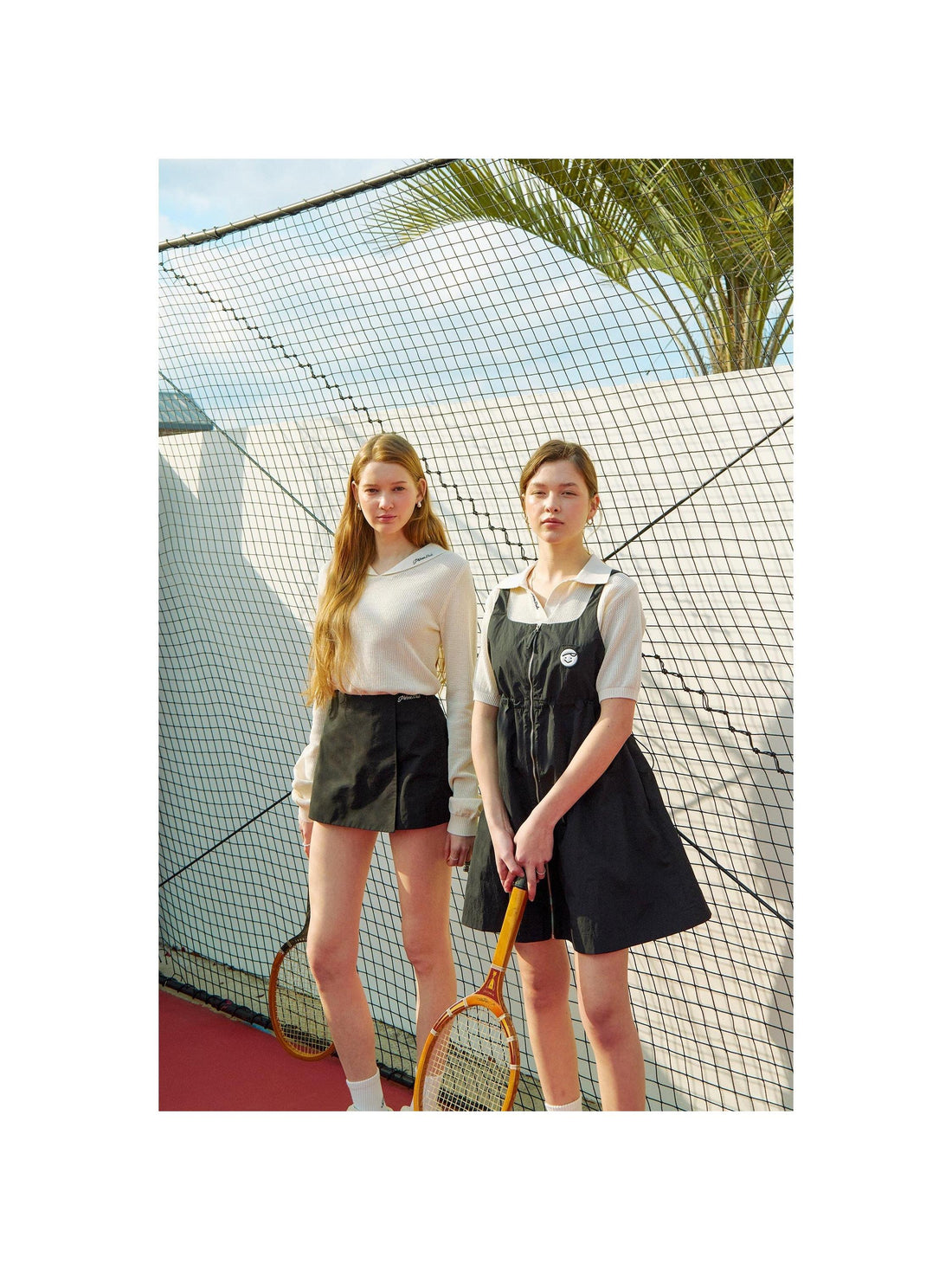 Piv'vee Club Sailor Collar Knit Top - The Golf Season | One Stop for Your Golf Shopping!