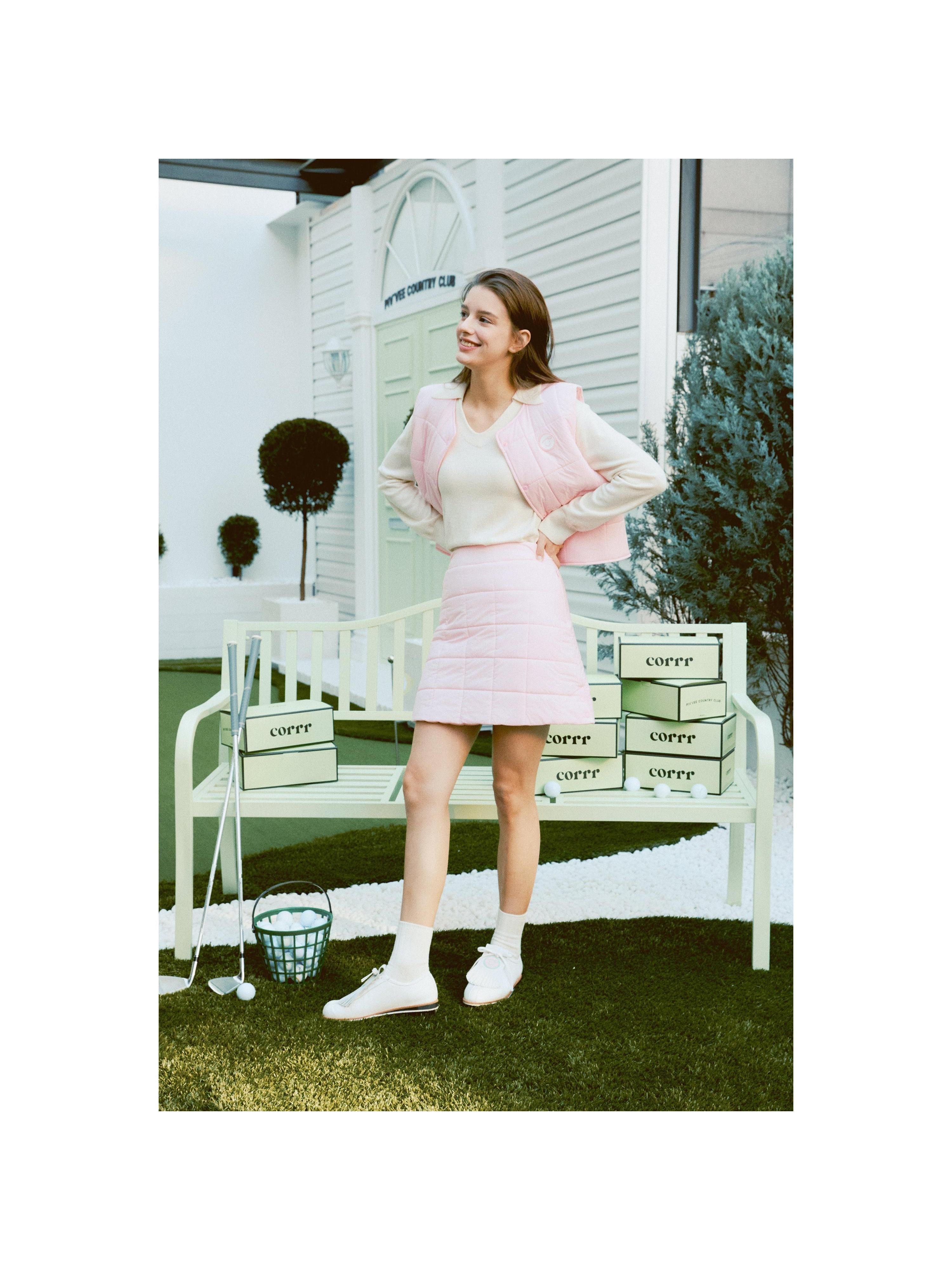 Piv'vee crop quilted vest - The Golf Season | One Stop for Your Golf Shopping!